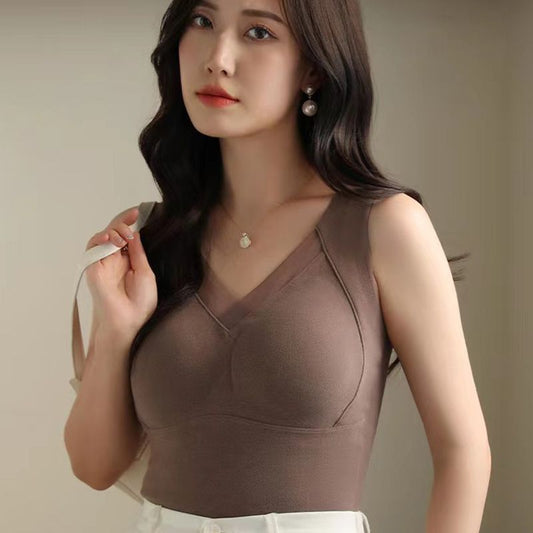 (🔥Kup 1 i otrzymaj 1 gratis)Grafenowa kamizelka samonagrzewająca się z wbudowanym biustonoszem