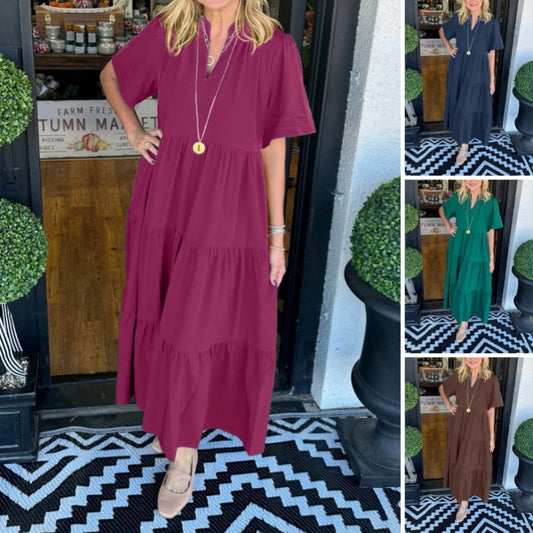 💐【S-2XL】Eleganckie wielokolorowe sukienki damskie