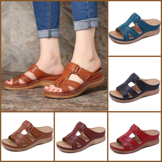 🌼【EU36-44】Skórzane sandały damskie Premium