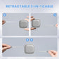 🔥Przenośny, zwijany kabel do szybkiego ładowania danych 3 w 1