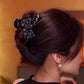 Elegant Sparkling Faux Diamond Bow Hair Clip