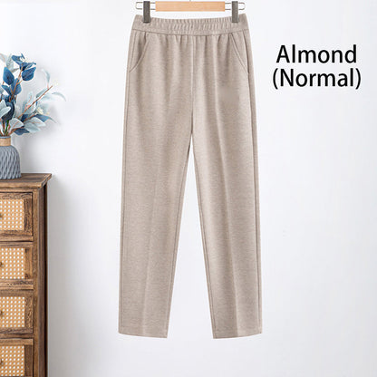 Women's Thick Straight Loose Fit Pants