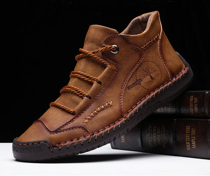 【💢Wykonane ręcznie💢】 Buty outdoorowe wykonane z prawdziwej skóry🔥