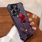 ✨Etui Anti-Shock Red Rose dla iPhone'a z serii 13-16