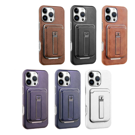 💢 Luksusowe skórzane etui na telefon