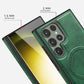 Magnetyczne etui na telefon ze skóry PU dla serii Samsung S23-S25