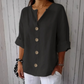 Women's Loose Fashion Button Top