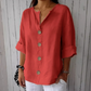 Women's Loose Fashion Button Top