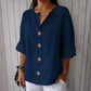 Women's Loose Fashion Button Top