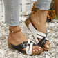 👟【EU36-43】Damskie sandały na lato z regulowanym paskiem na krzyż