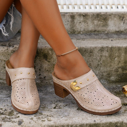 【EU 36-43】👡2025 Nowe sandały na grubym obcasie