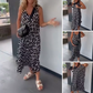 👗 【S-3XL】Damska sukienka bez rękawów z modnym nadrukiem